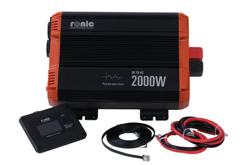 Invertor DC-AC cu Sinus PUR, 12V-230V, model RONIC KSC-2000W, 2000W/4000W